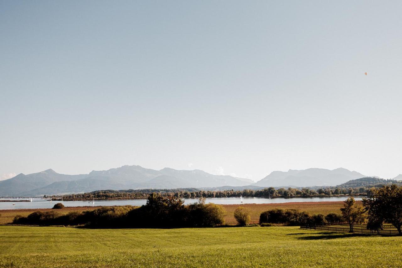 Chiemsee Ferienwohnung Gartenblick Prien am Chiemsee Exteriör bild